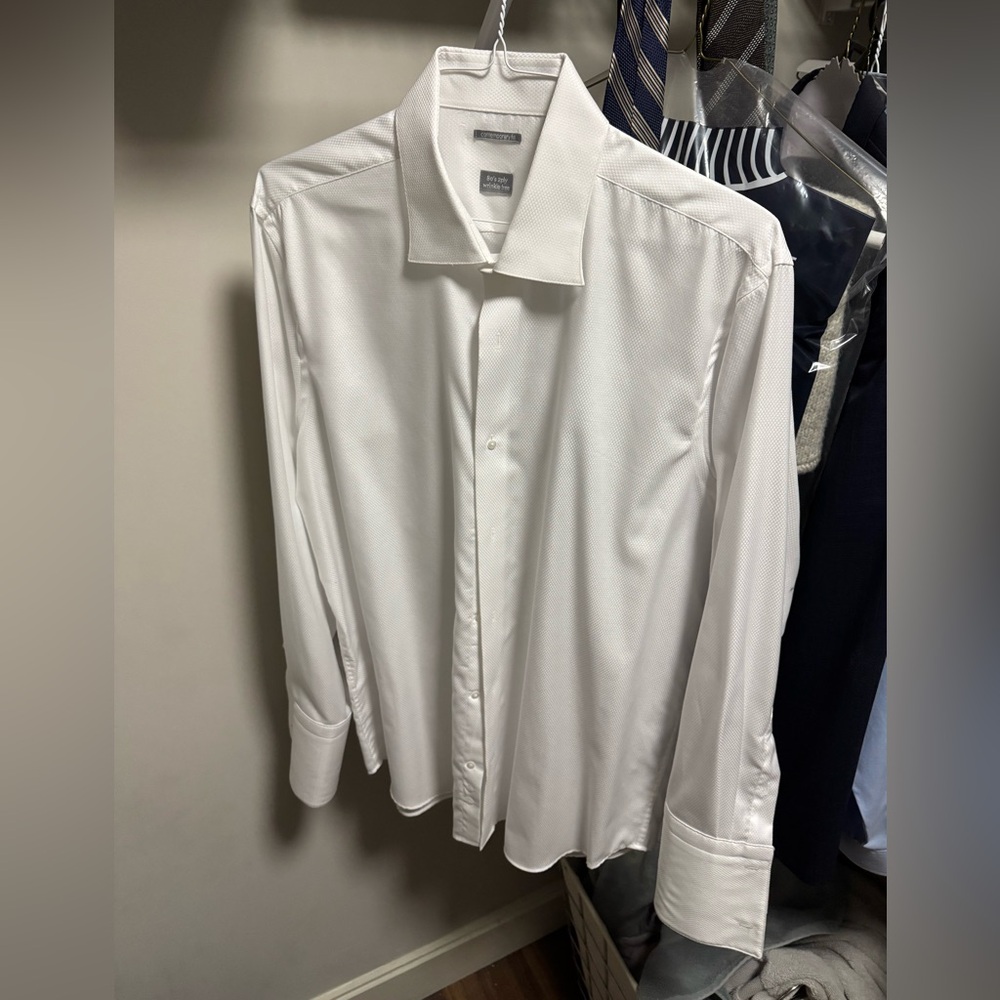 White Tuxedo Shirt